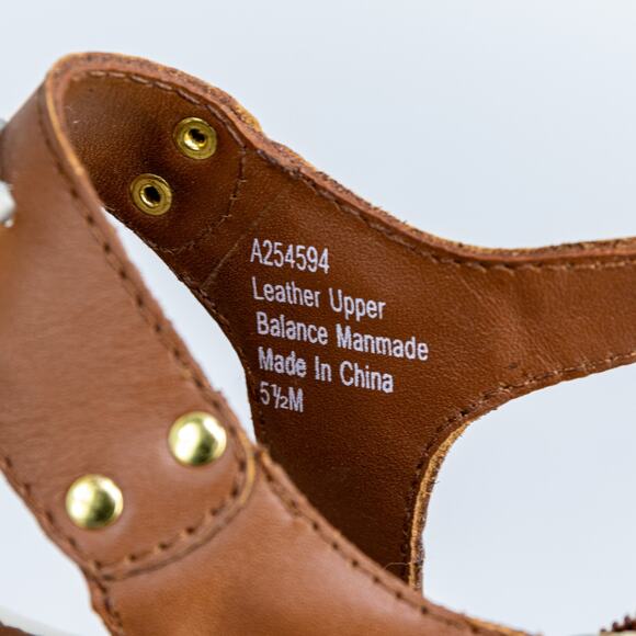 G.I.L.I. Kate Tassel Wedge Sandals US Size 5.5 Leather Cork Platform NEW - Picture 13 of 15